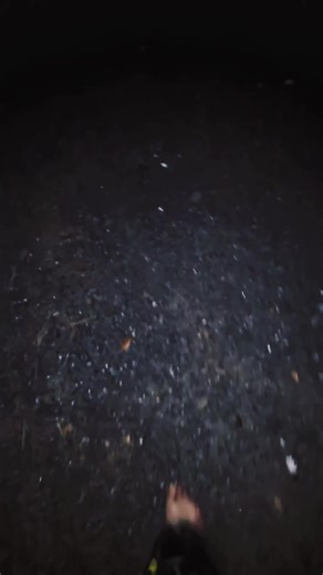 walking bearfoot on gravel in my batman jammies