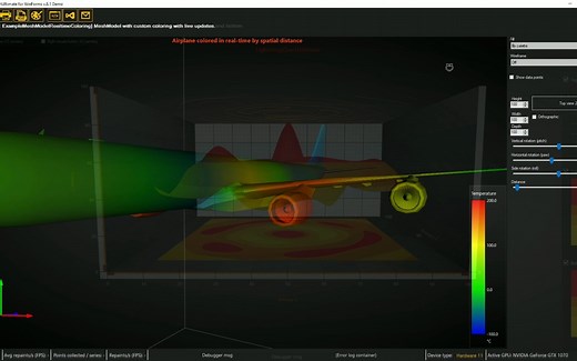 超炫酷的3D 三维可视化图表_LightningChart数据可视化