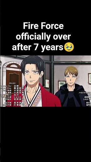 Fire Force Final Episode Edit #fireforce #anime #shinra #shinrakusakabe #animeedit #shorts