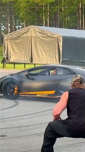 @Paulfamilyranch on YouTube | Jake Paul and his Lambo drifts