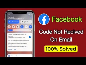 fix facebook code not received on email | facebook verification code not received on email problem
