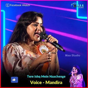 8.4K views · 262 reactions | Uf Keya Raat Ayi Hai - Mandira Sarkar Hindi Song | Kumar Sanu | Jhankar | Maa Studio | Maa Studio | Facebook