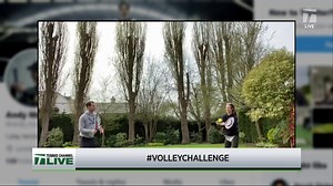 Federer's backboard challenge sparks friendly competition online