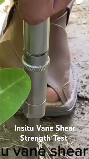 Insitu Vane Shear Strength test #forcetesting #strainmeasurement #shea #pressuremapping