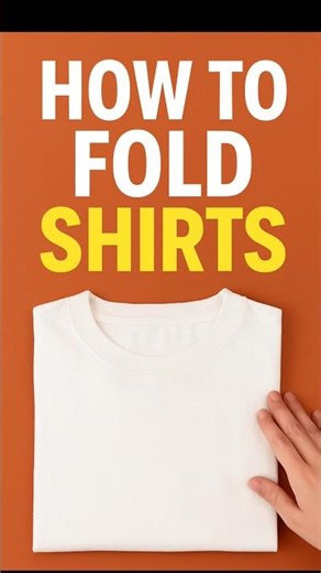 3-Second Shirt Folding Hack That’s Changing Lives Worldwide! 🌍