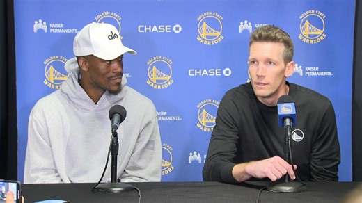 317K views · 6.7K reactions | Jimmy Butler's first press conference with the Warriors! ️ | Golden State Warriors | Facebook