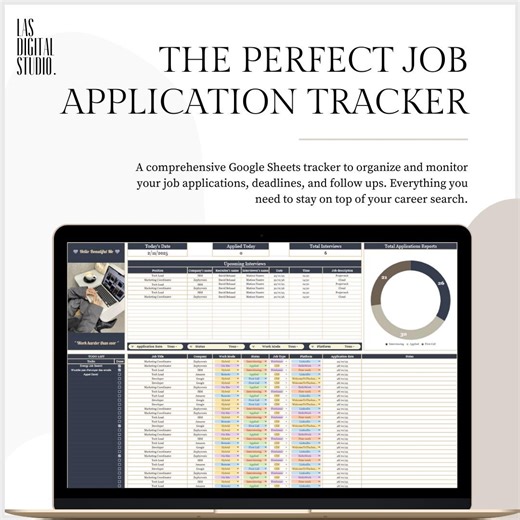 Job Application Tracker Google Sheets | Job Search Spreadsheet | Career Tool - Etsy
