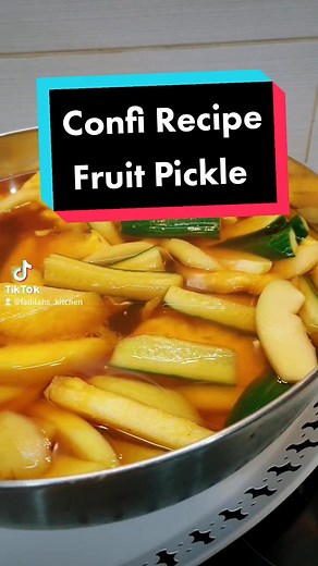 Mauritian Confi Recipe: Sweet and Spicy Fruit Pickle by Chef Fadilah