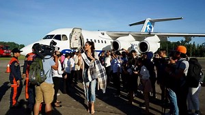 Touchdown Camiguin! SkyJet Airlines now flies direct MNL-CGM. DIRECT. Yes, you read that right — no stopovers from Manila to the island born of fire. You'll get to #FeelCamiguin sooner, with only a little over an hour of flying time. Keep tuned to this page for the official announcement on when you can start booking! ✈️ Joining us for our inaugural flight are Ms Universe 2017 delegates from Canada, India, Italy, Korea, Netherlands, Singapore, Spain and the USA. #SkyJetCamiguin © Daniel Soriano P