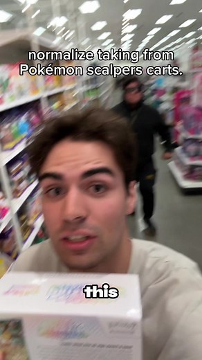 Normalize Taking From Pokémon Scalper Shopping Carts
