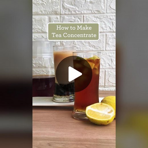 Brewing Black Tea Concentrate at Home