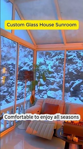 Transform Your Outdoor Living with a Custom Glass House Sunroom! 🌞🏡
