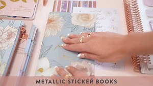 18 Month 7" x 9" Spiral Coiled Vertical Weekly Life Planner/Agenda (July 2021 - December 2022). Layers Neutral Flexible Cover, Flora Interior Design by Erin Condren