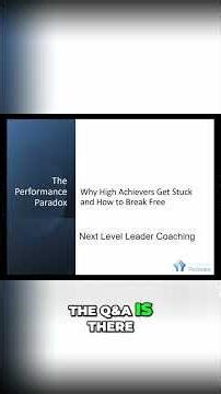 Unlock Your Promotion: Decode the Performance Paradox Now! #shorts