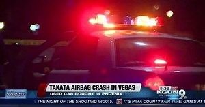 Defective airbag nearly kills driver