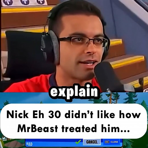 31K views · 481 reactions | We finally have Nick Eh 30 Mr Beast beef  #Fortnite | Fortnite Hub | Facebook