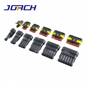 [Hot Item] 1p/2p/3p/4p/5p/6p AMP Waterproof 1.5 Series Waterproof Auto Wire Harness Connector Auto Electrical Connectors Plugs Jorch