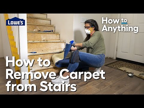 How to Remove Carpet from Stairs | How To Anything