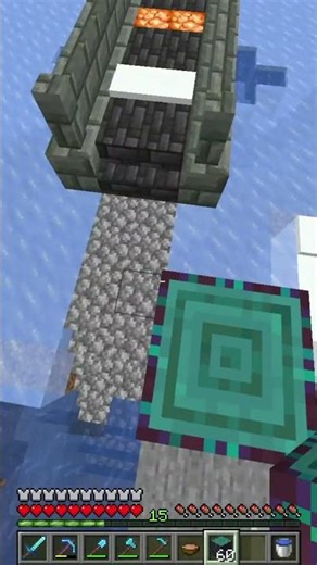 100 days Minecraft Snowy slopes only world Day 56 #shorts #100days #minecraft