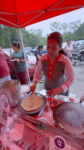 📍दुर्गा टेकडीचा Healthy नाष्टा , मूगडाळ चिला😋😍#पुणे #फूड #youtube #youtubeshorts #shorts #food #pune