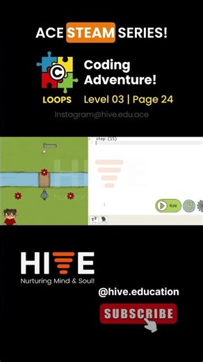 Grade 4 Code Monkey Level 03 Page 24 #hive #computerprogramming #ace #faheemnaqvi