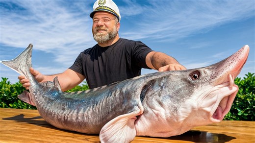 KFC Style Crispy Sturgeon Cooked in the Countryside