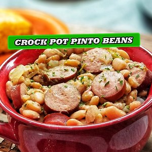 111K views · 1.8K reactions | How to Make Delicious Pinto Beans with a Crock Pot | Smokin' and Grillin' with AB | Facebook