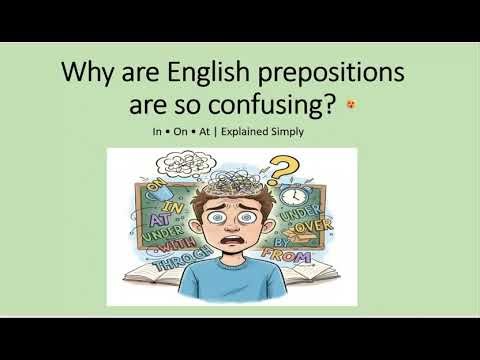 Stop Confusing IN, ON & AT | English Prepositions Made Easy|