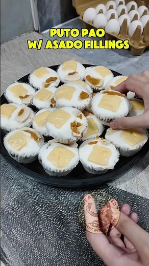Cheesy Puto Pao Asado Filling Recipe Easy Steamed Rice Cakes Filipino Meryenda Snacks Kakanin Ideas