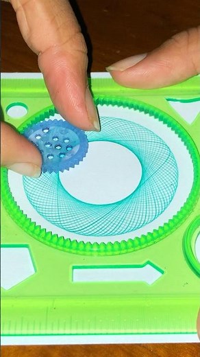 スピログラフ初心者ガイド ✨ Easy Spirograph Tutorial for Beginners! #shorts