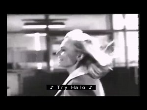 Halo Shampoo song, captioned classic commerical