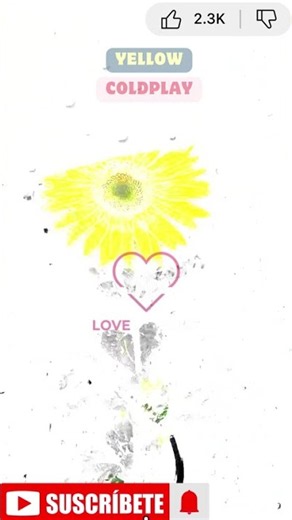 Yellow Coldplay La Canción Más Bonita De La Historia 💛✨ #shorts
