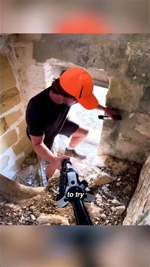 I found a mysterious tower while hiking! 😱 #exploring #adventure #hiking