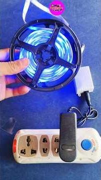 how to make colour RGB lighting making project idea #song #backlight #trendinglighteffect