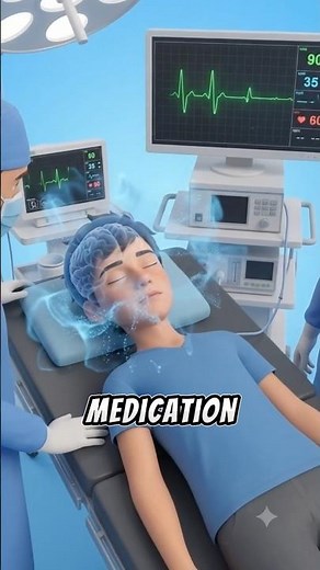 What REALLY Happens to Your Body Under Anesthesia? 😴🧠 #facts #medicine