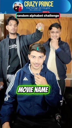 Random Alphabet Challenge 😂🤣 | #challenge #funny #shorts