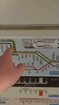 東武鉄道の路線図 #たびその #鉄道 #東武鉄道 #電車 #鹿狩りのレミニセンス #train #とうきょうスカイツリー駅 #チャンネル登録お願いします #railway #東武スカイツリーライン