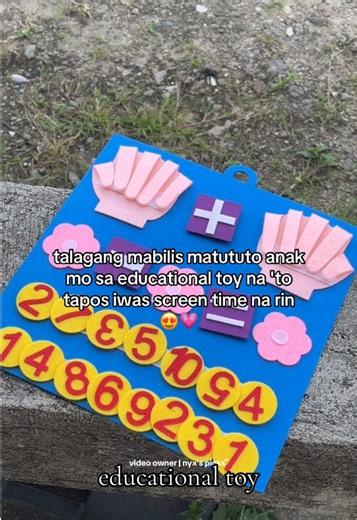 Educational Toy for Rapid Learning and Screen Time Reduction