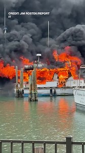 BOAT FIRE: A fire involving multiple boats was producing heavy smoke near Madeira Beach Thursday afternoon. https://www.wfla.com/news/pinellas-county/2-boats-catch-fire-producing-heavy-smoke-near-madeira-beach/ | WFLA News Channel 8