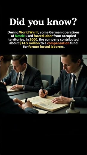 Nestlé and Forced Labor During WWII