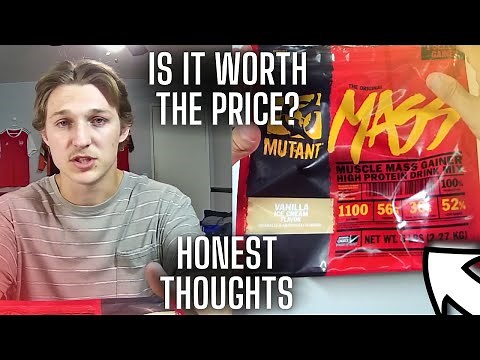 I GAINED ALMOST 20 POUNDS in 6 MONTHS - Mutant Mass Protein