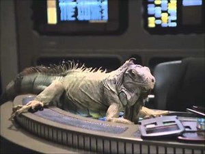 Star Trek Voyager - Leonard The Iguana