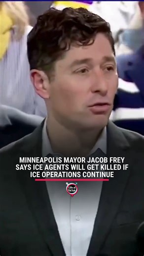 Minneapolis mayor Jacob Frey says ICE agents will get kiIIed if ICE operations continue Ummmm What does he mean by that?! 🤔 @FBI | Libs of Tik Tok