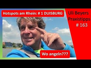 Angeln am Rhein auf Zander: Hotspots in Duisburg