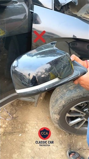 🔥Converted Manual ORVM to Automatic ORVM 🚗| CCA | #car #upgrade #mahindra #scorpio #youtube #shorts