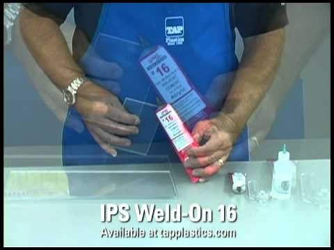 Cómo pegár Acrílico