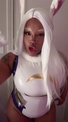 🐰🐰#fyp #myheroacademia #rumiusagiyama #mirukocosplay #miruko | miruko