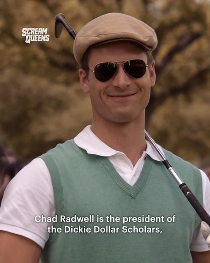 2.6M views · 11K reactions | If you can't quote Chad Radwell, you're not a real Glen Powell fan. Now Streaming: #ScreamQueens | Hulu | Facebook