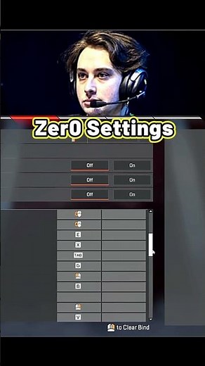 Zero Apex Settings - #zero #zer0 #apexlegends #apex #apexsettings #settings #sensitivity #apex参加型