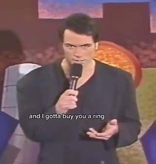 Joe Rogan doing stand-up in the 90s.